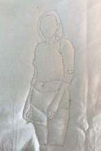 A TEXTILE PICTURE WITH FRAME ON ORDER