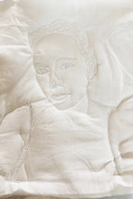 A TEXTILE PICTURE WITH FRAME ON ORDER