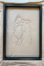 A TEXTILE PICTURE WITH FRAME ON ORDER